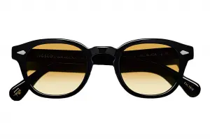 Moscot Lemtosh Base 2 Sun Black 49 Chestnut Fade