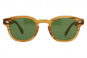 Moscot Lemtosh Sun Blonde 49 Calibar Green