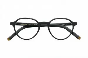 Moscot Les Matte Black 50