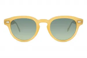 Moscot Maydela Sun 46 Olive Brown Chestnut Fade