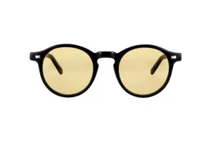 Moscot Miltzen Base 2 Sun 46 Black Amber Lenses