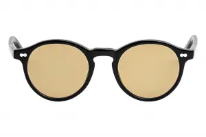 Moscot Miltzen Base 2 Sun 46 Black Chestnut Fade Lns