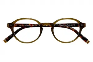 Moscot Petie Olive Tortoise 49