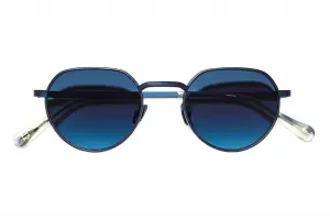 Moscot Smendrik Sun 51 Navy Denim Blue
