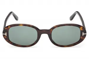 Tom Ford TF1364 01A Koyu Havana Yeşil Unisex Güneş Gözlüğü