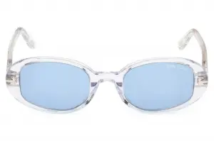 Tom Ford FT1364 26V 49 Kristal Mavisi Unisex Güneş Gözlüğü