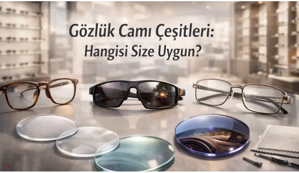 Gözlük Camı Çeşitleri: Hangisi Size Uygun?