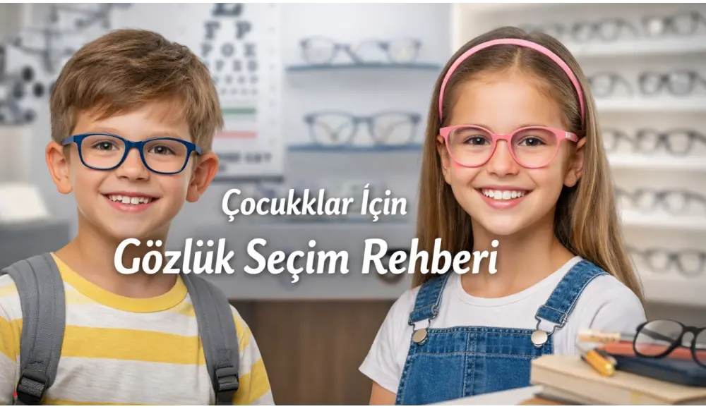 Çocuklar İçin Gözlük Seçim Rehberi