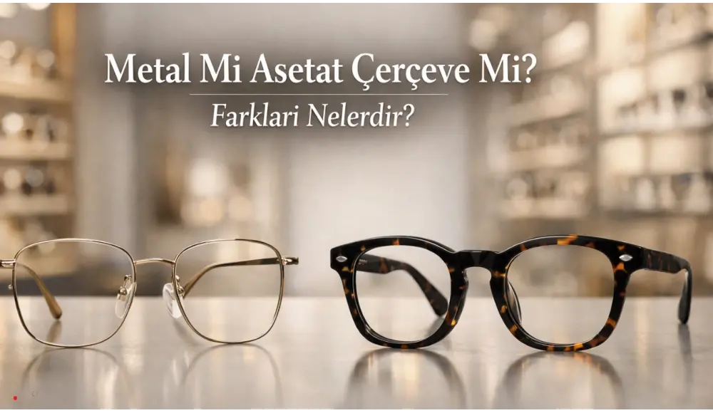Metal Mi Asetat Çerçeve Mi? Farkları Nelerdir?