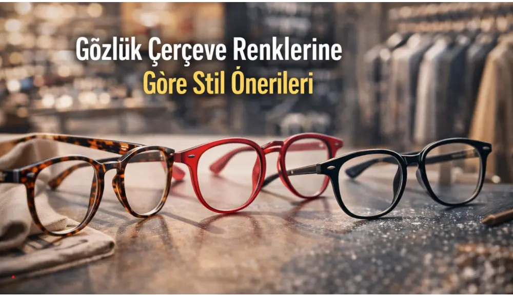 Gözlük Çerçeve Renklerine Göre Stil Önerileri