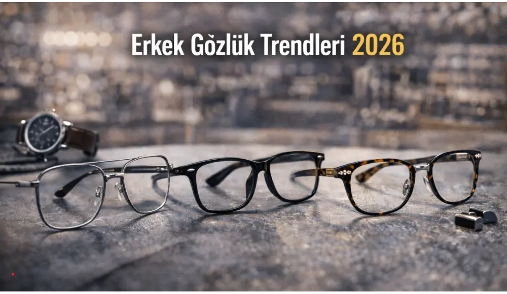 Erkek Gözlük Trendleri 2026