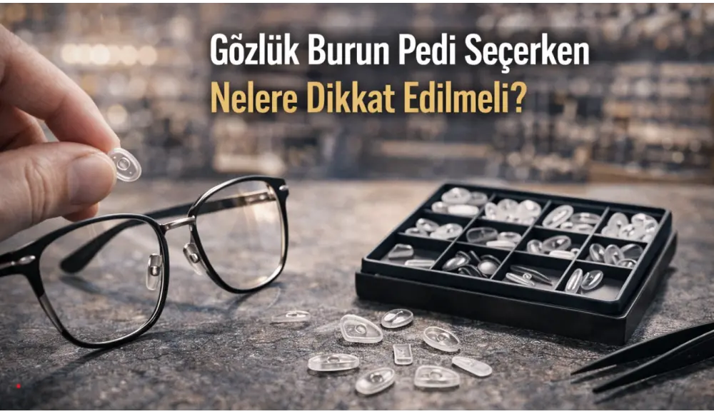 Gözlük Burun Pedi Seçerken Nelere Dikkat Edilmeli?