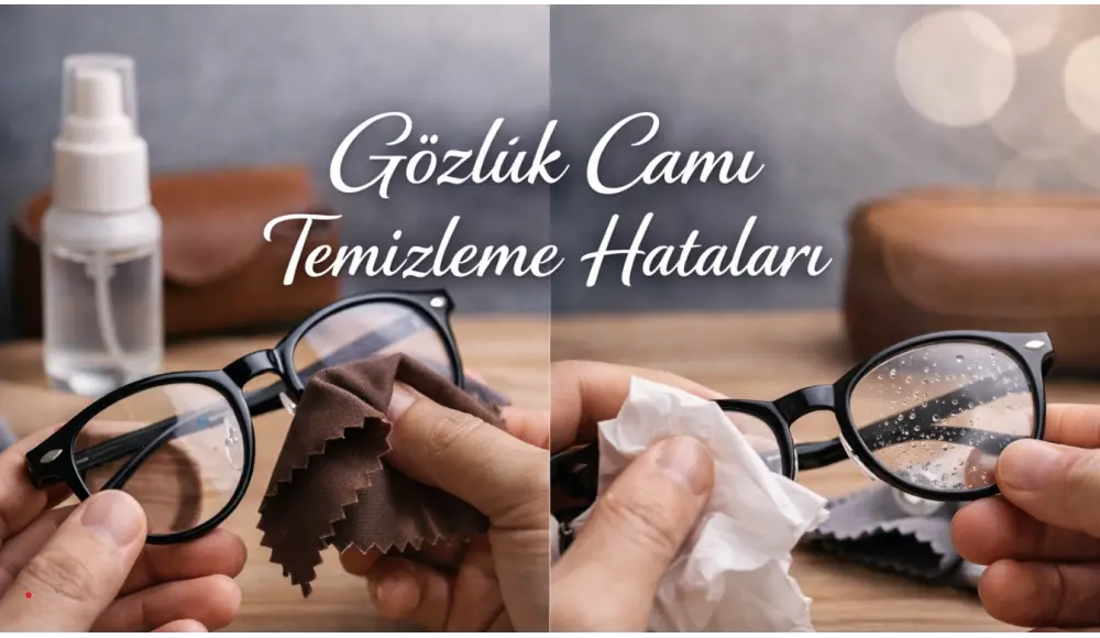 Gözlük Camı Temizleme Hataları