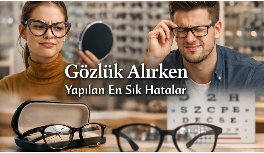 Gözlük Alırken Yapılan En Sık Hatalar