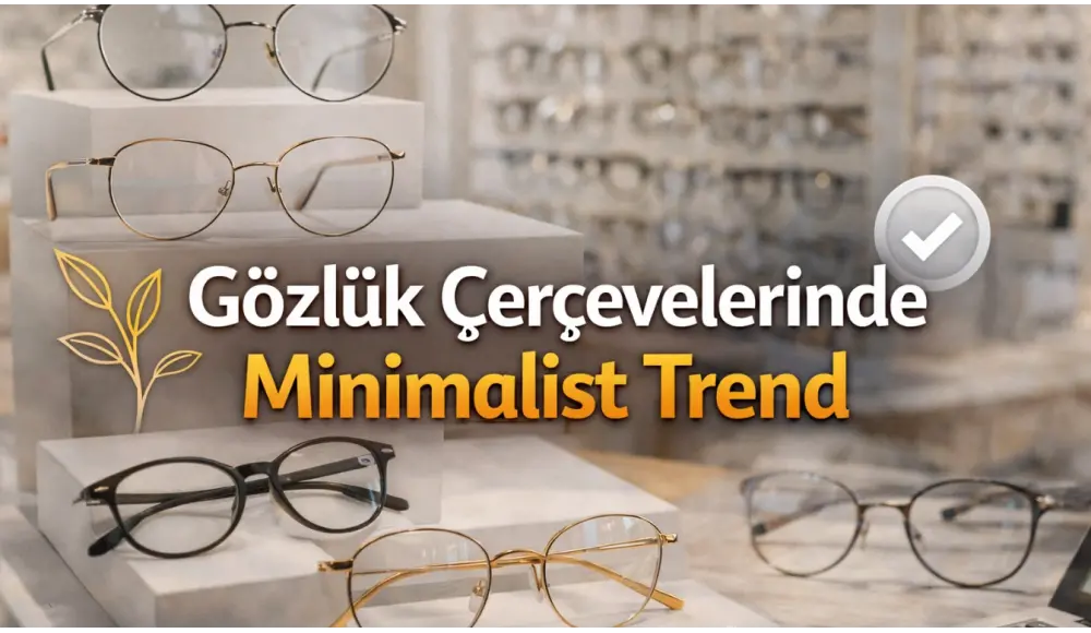 Gözlük Çerçevelerinde Minimalist Trend
