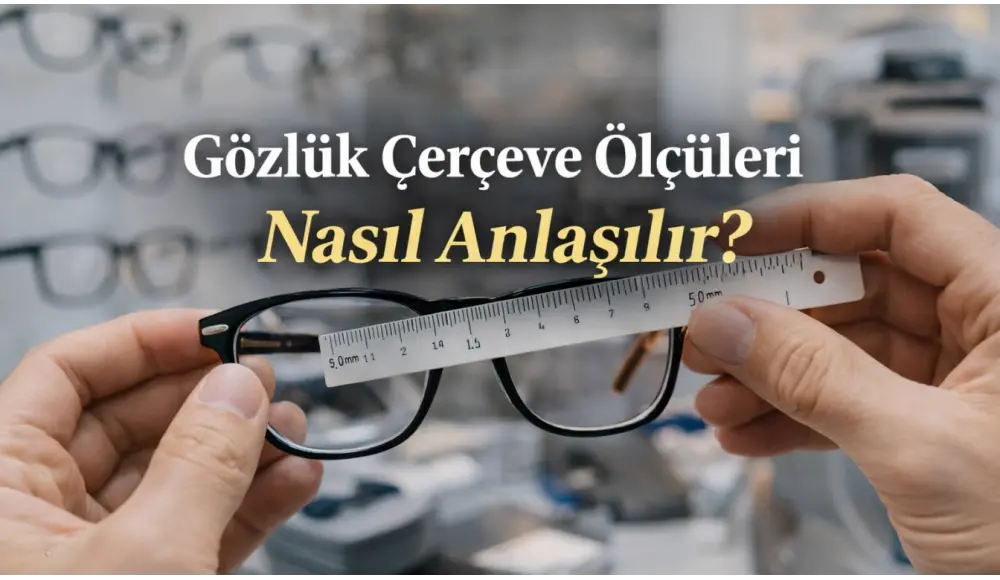 Gözlük Çerçeve Ölçüleri Nasıl Anlaşılır? Doğru Ölçü Okuma Rehberi