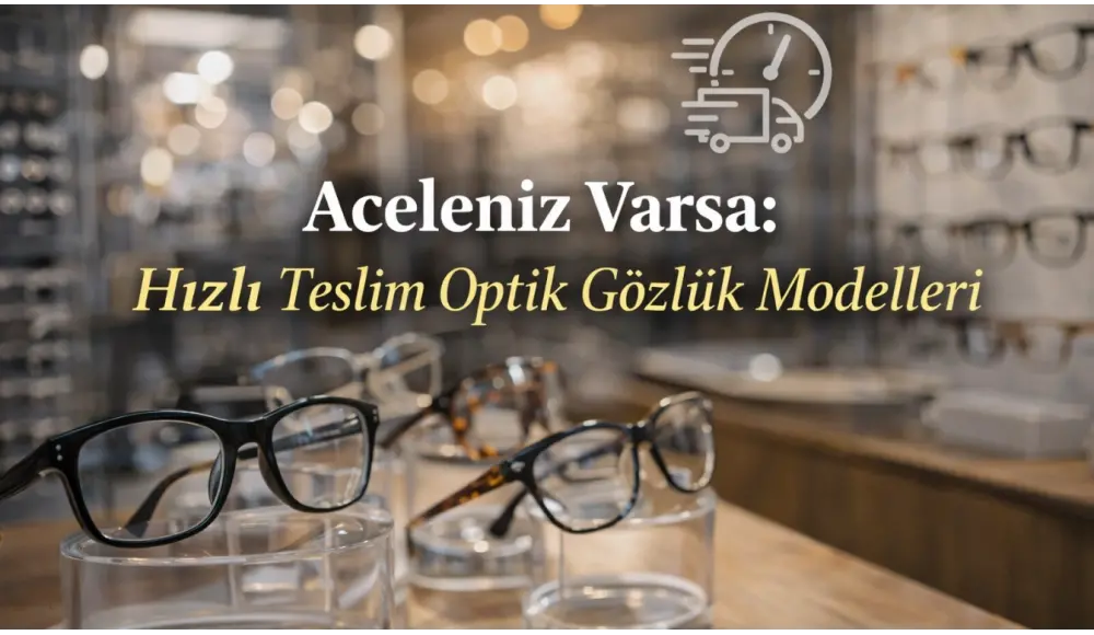 Aceleniz Varsa: Hızlı Teslim Optik Gözlük Modelleri Rehberi