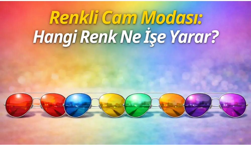 Renkli Cam Modası: Hangi Renk Ne İşe Yarar?