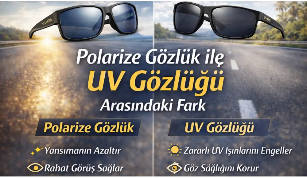 Polarize Gözlük ile UV Gözlüğü Arasındaki Fark