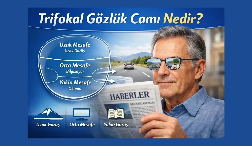 Trifokal Gözlük Camı Nedir?