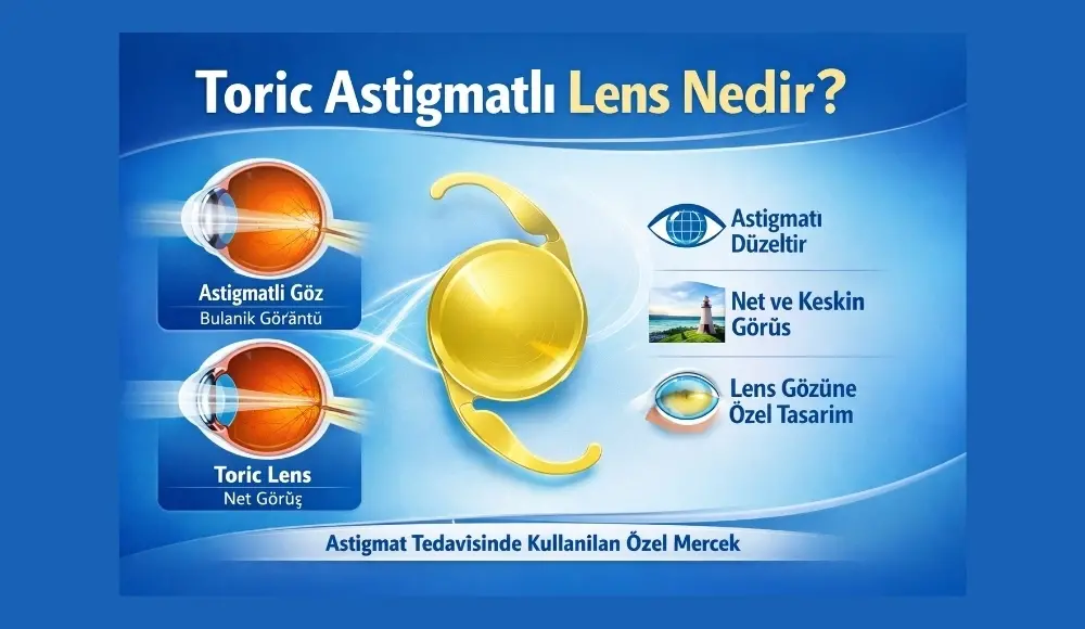 Toric Astigmatlı Lens Nedir?