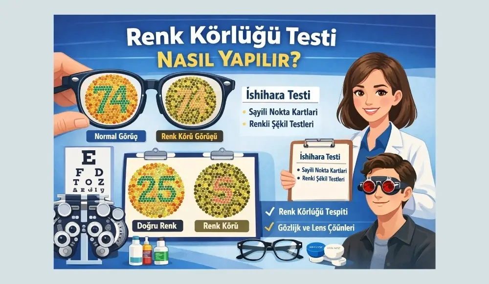 Renk Körlüğü Testi Nasıl Yapılır?