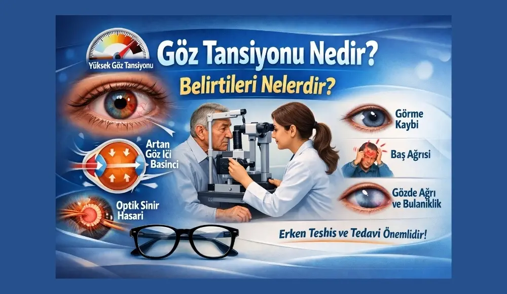 Göz Tansiyonu Nedir, Belirtileri Nelerdir?