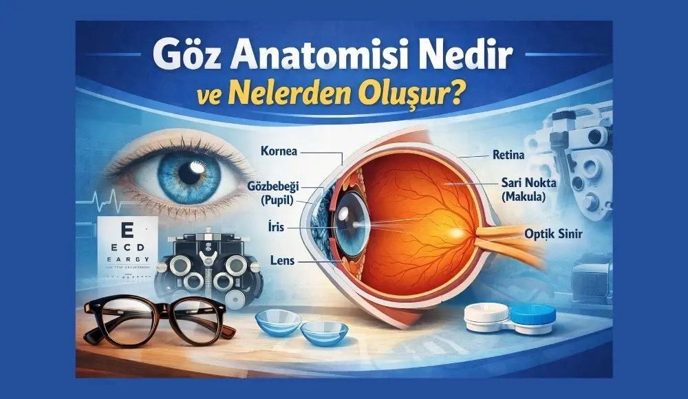Göz Anatomisi Nedir ve Nelerden Oluşur ?