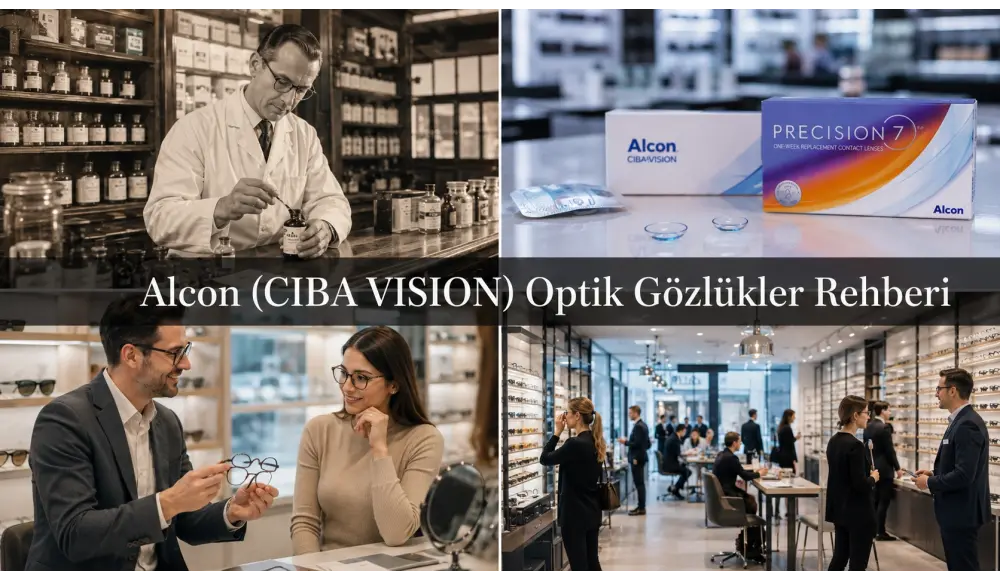 Alcon (CIBA VISION) Optik Gözlükler Rehberi: Teknoloji, Konfor ve Doğru Görüş Planlaması