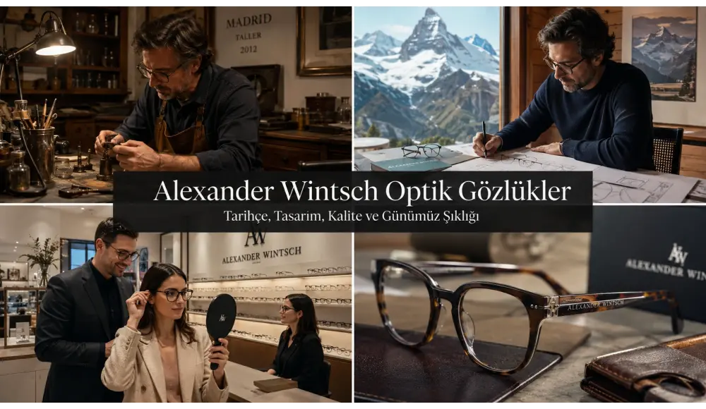 Alexander Wintsch Optik Gözlükler: Günlük Konforu Tasarımla Buluşturan Çerçeveler