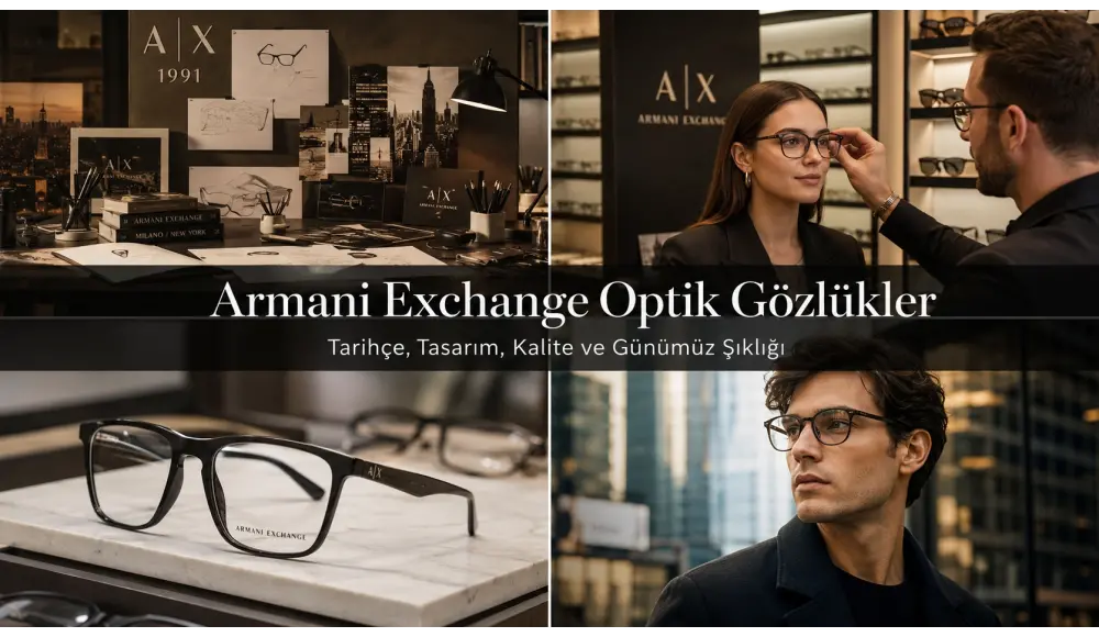 Armani Exchange Optik Gözlükler: Tasarım Mirası, Çerçeve Kalitesi ve Doğru Seçim Rehberi