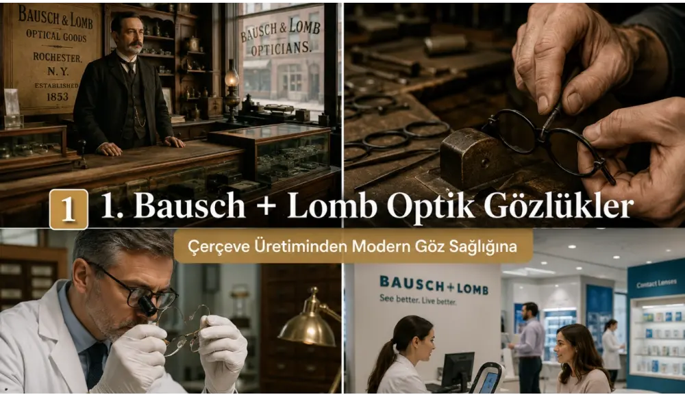 Bausch + Lomb Optik Gözlükler: Çerçeve Üretiminden Modern Göz Sağlığına Uzanan Rehber