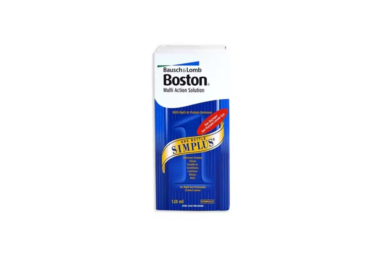 B & L Boston SimPlus 120 ml Sert Lens Solüsyonu