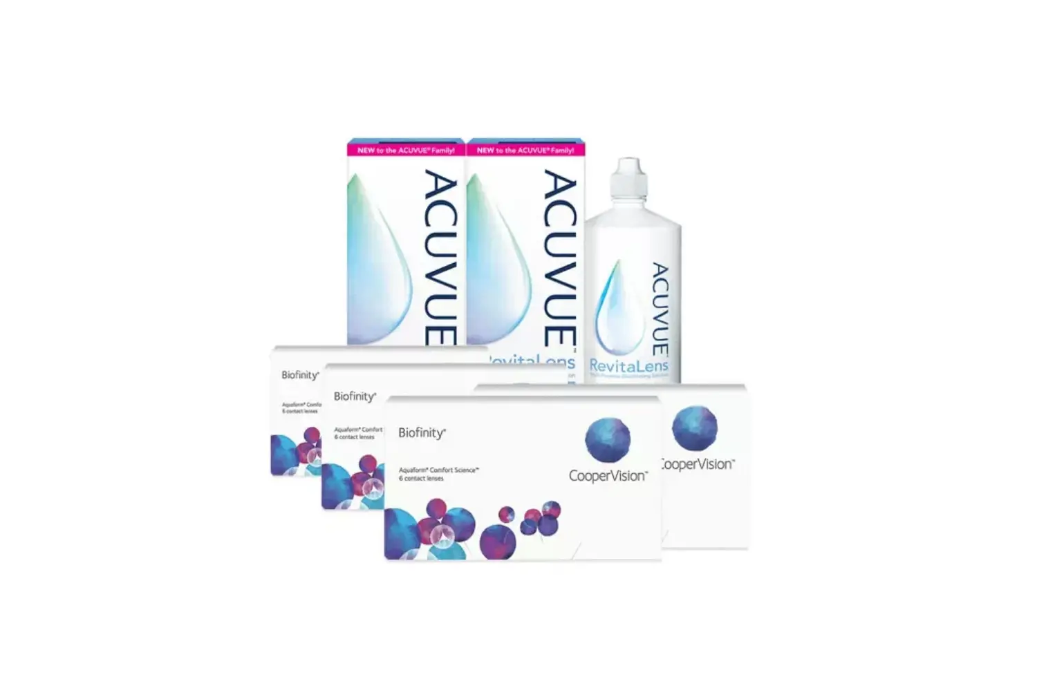 Yıllık Biofinity Kombi Set 4 Kutu