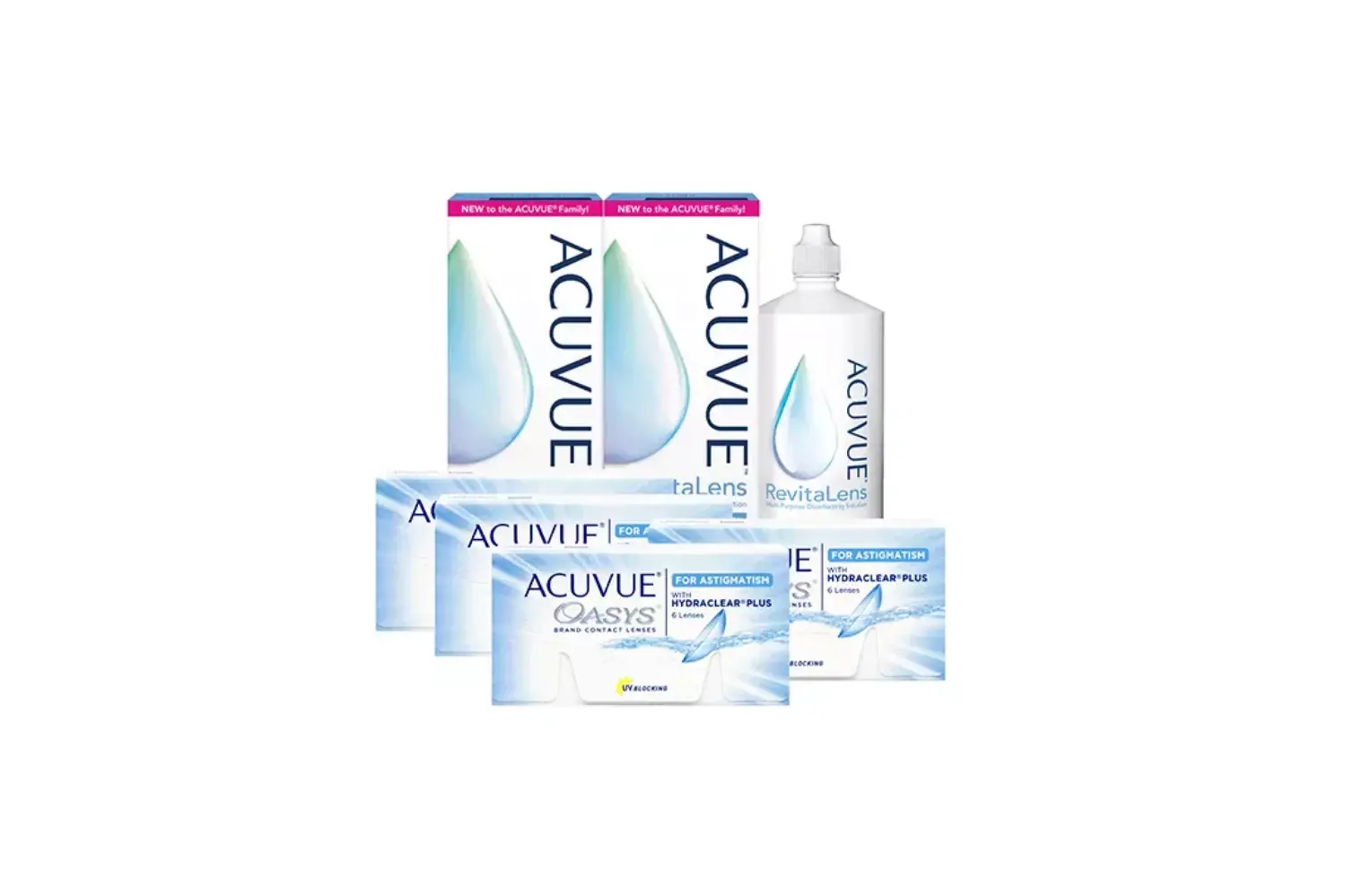 Acuvue Oasys Toric İndirimli Lens Seti 4 Kutu