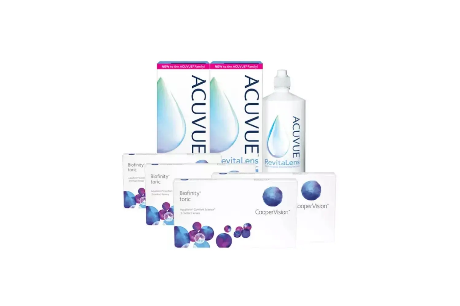 Yıllık Biofinity Toric Kombi Set 4 Kutu