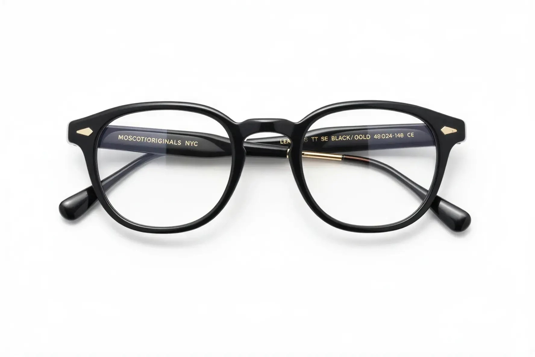 Moscot Lemtosh-TT Black/Gold 49