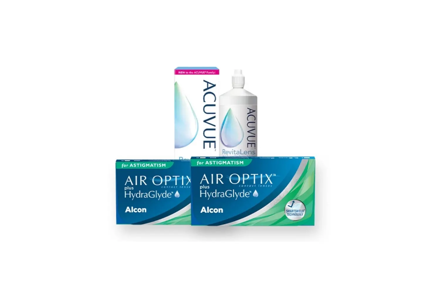 Air Optix Plus HydraGlyde Toric Kombi Set 2 Kutu