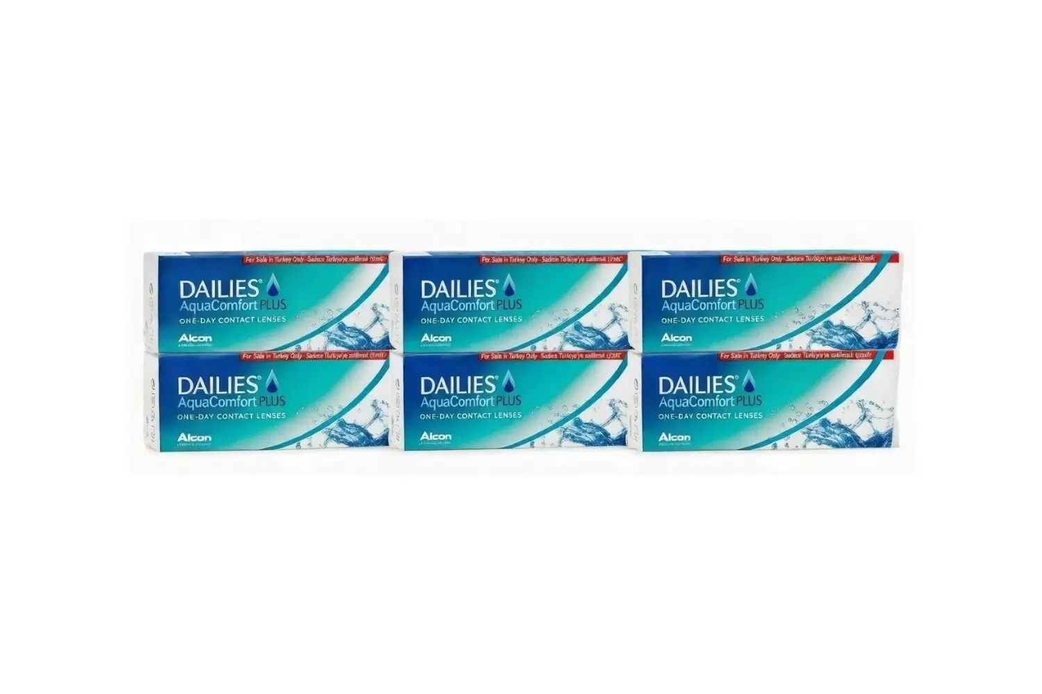 Dailies Aqua Comfort Kombi Lens Seti 6 kutu
