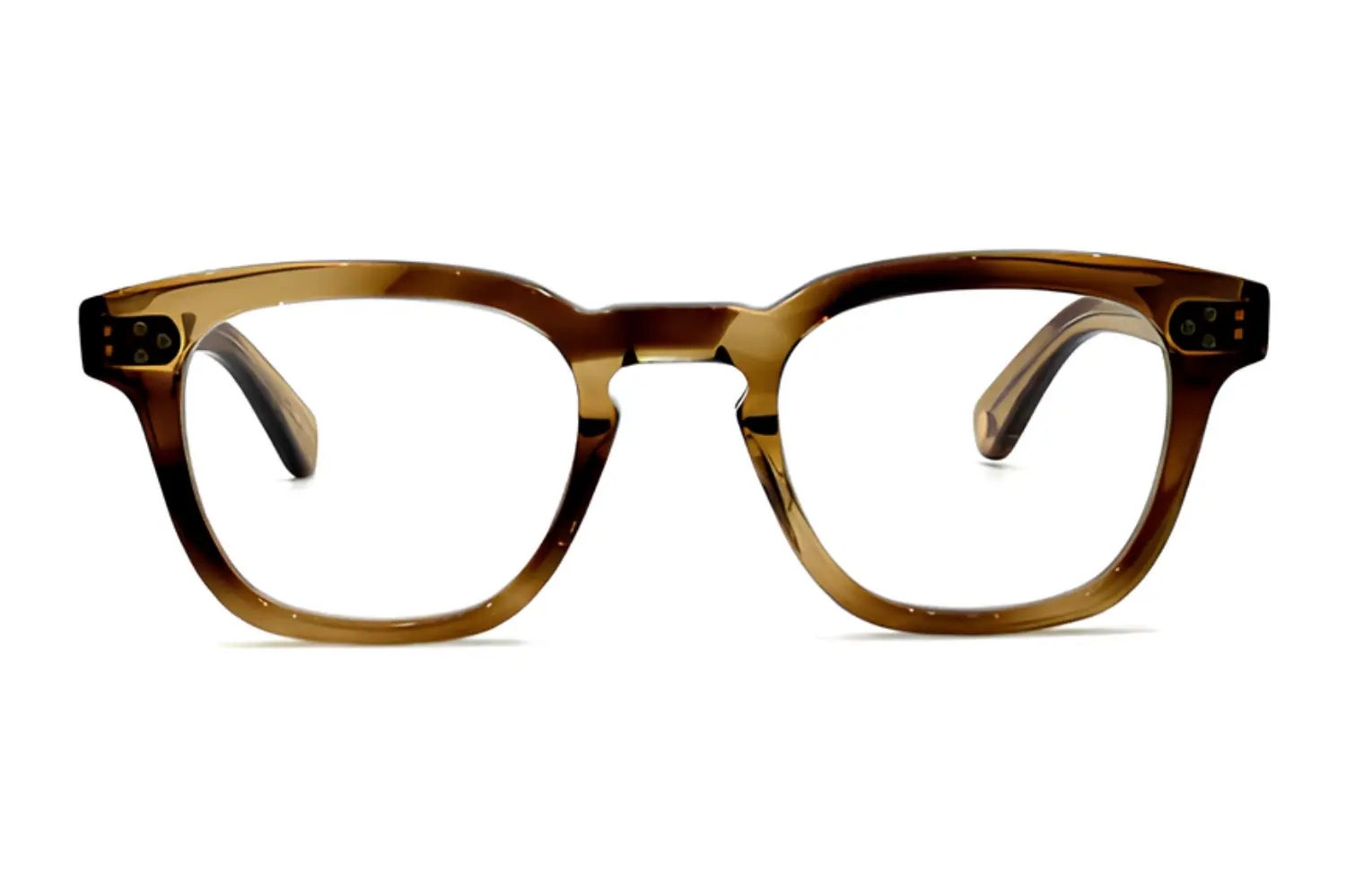 Garrett Leight GLCO Regent 47 Khaki Tortoise