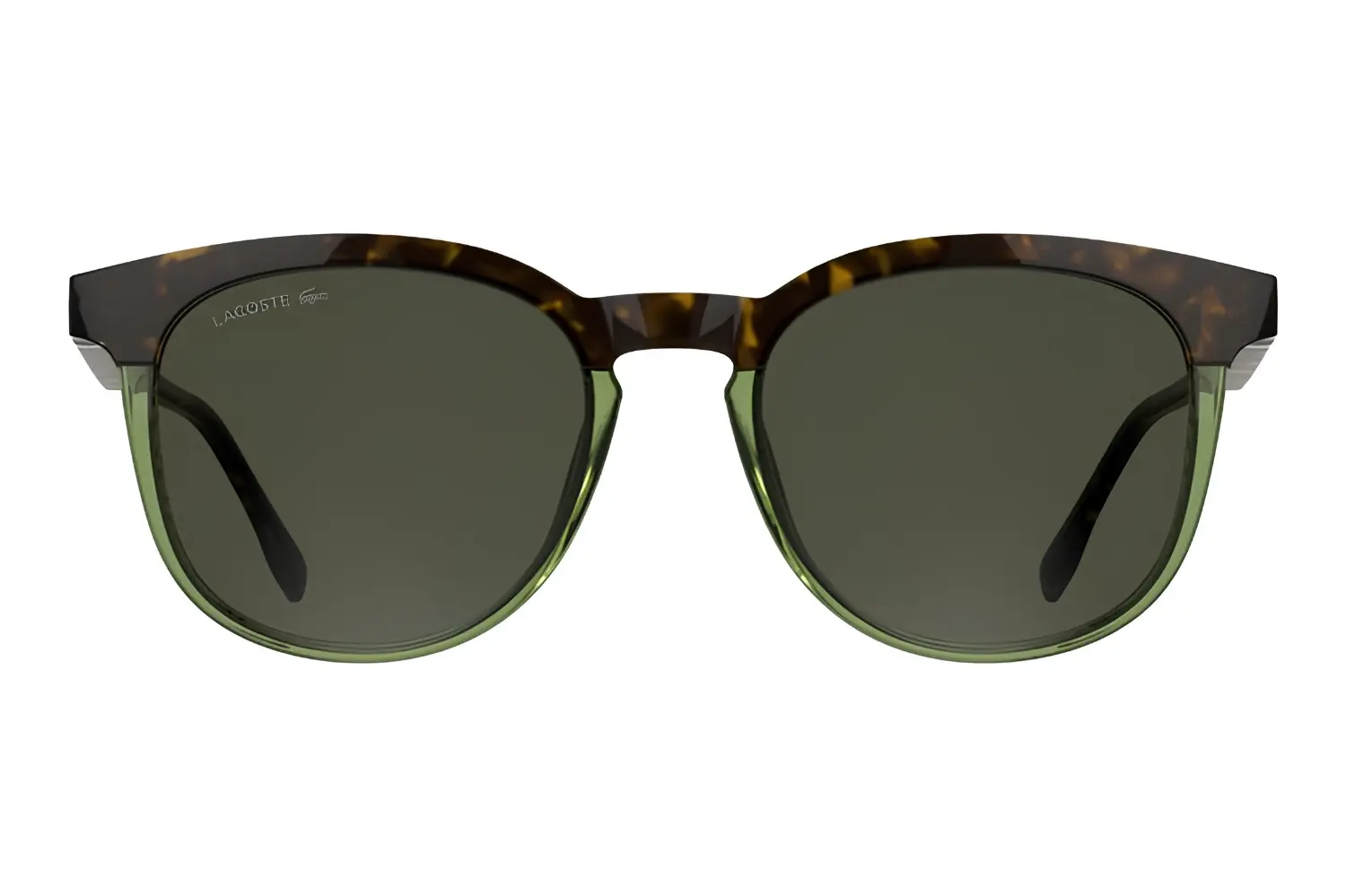 Lacoste L6073S 223 Havana Trns Lght Green