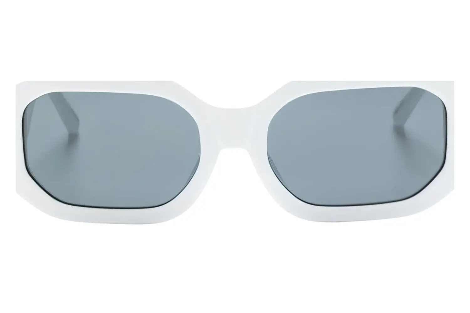 Linda Farrow The Attico Blake White/Silver - Grey Lens