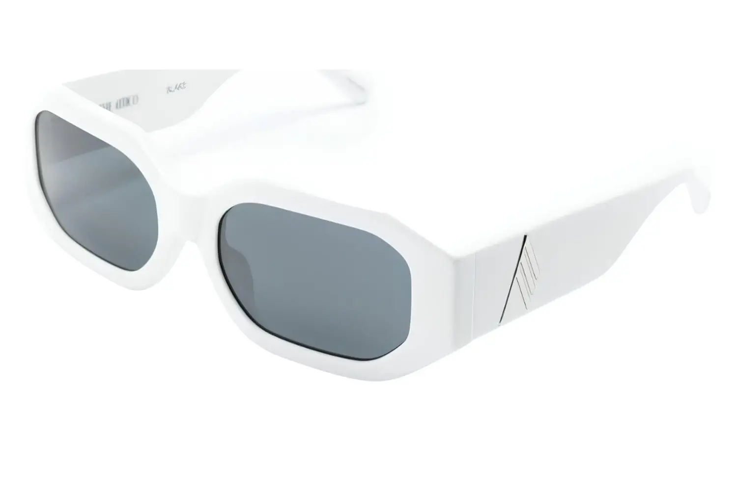 Linda Farrow The Attico Blake White/Silver - Grey Lens