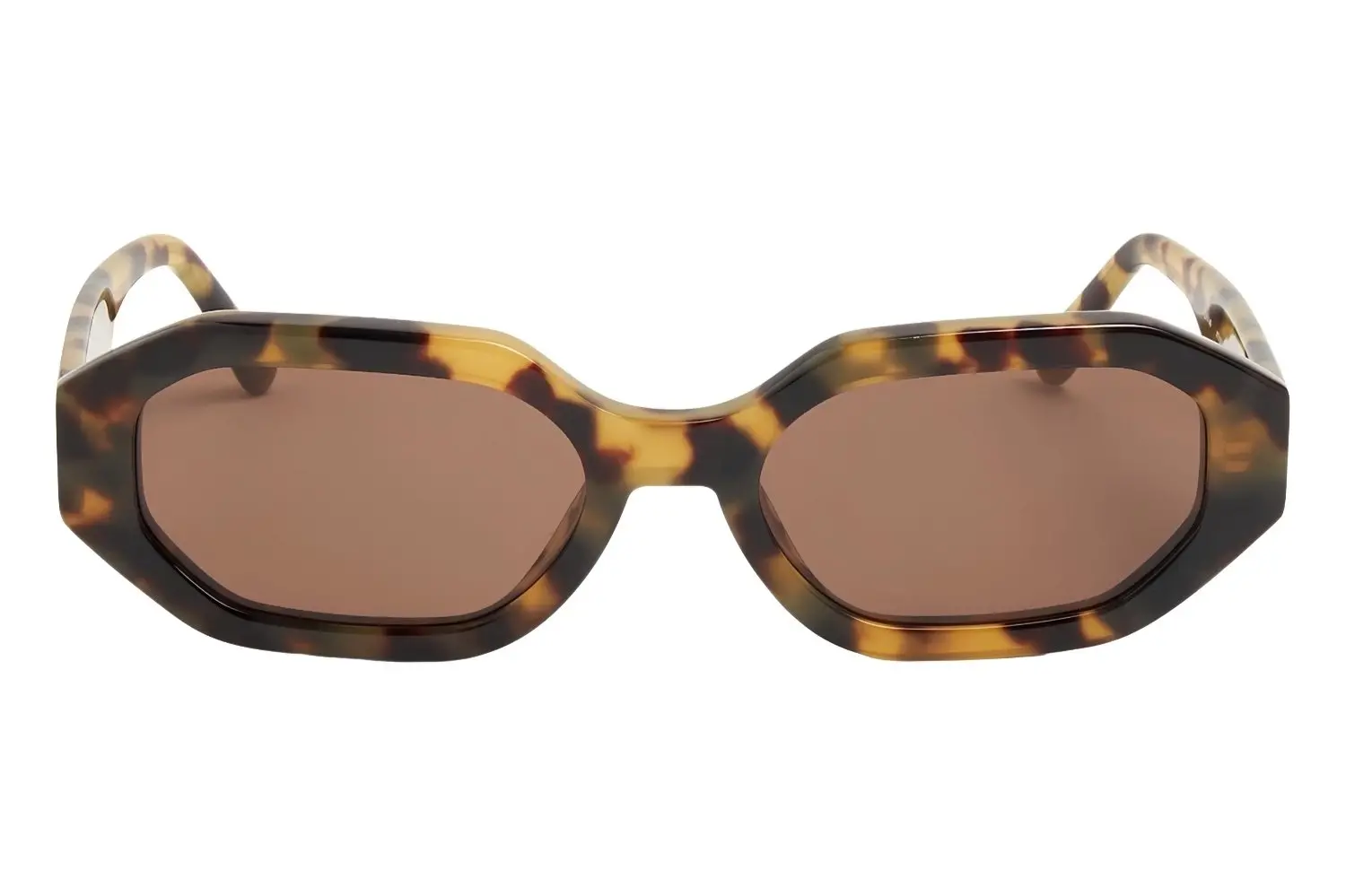 Linda Farrow The Attico İrene T-Shell/Yellow Gold - Brown
