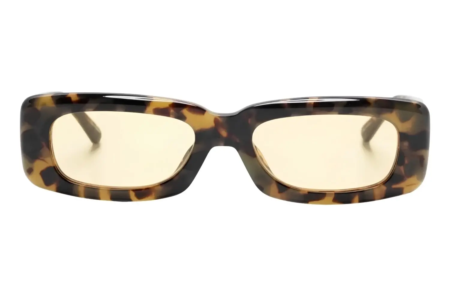 Linda Farrow The Attico Mini Marfa Lemon/Yellow Gold/Brown