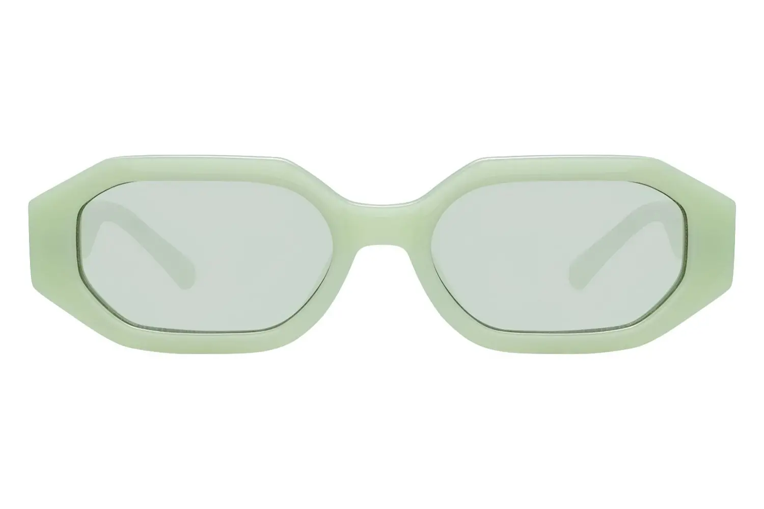 Linda Farrow Ttico İrene Mint/Yellow Gold - Green