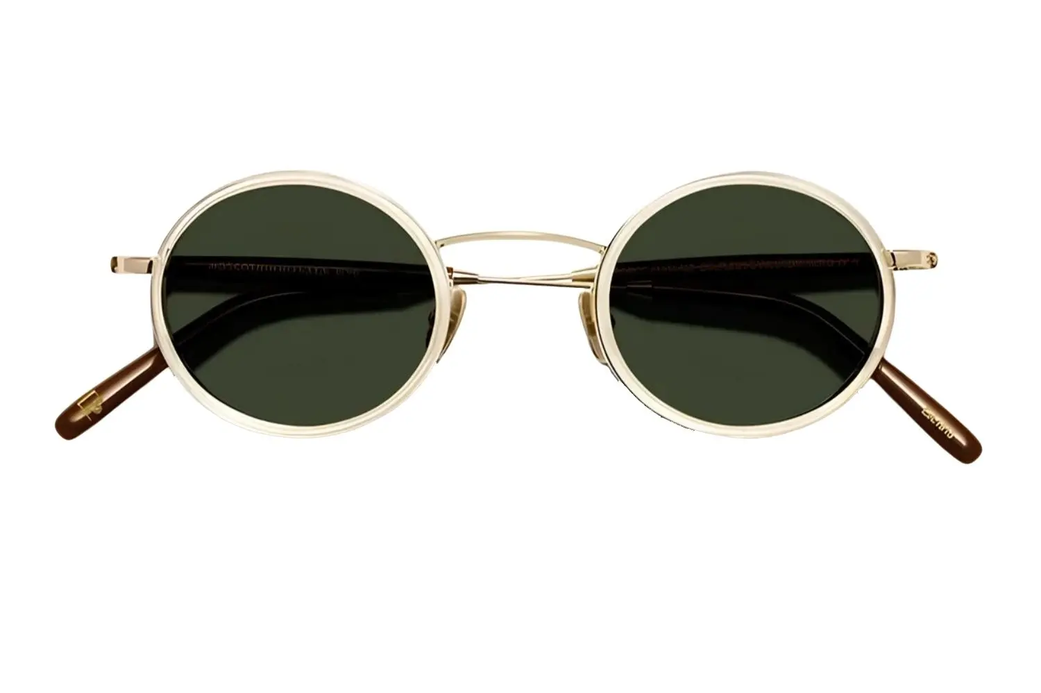 Moscot Cosnic 44 Flesh-D. Brown/Gold G15 Pln