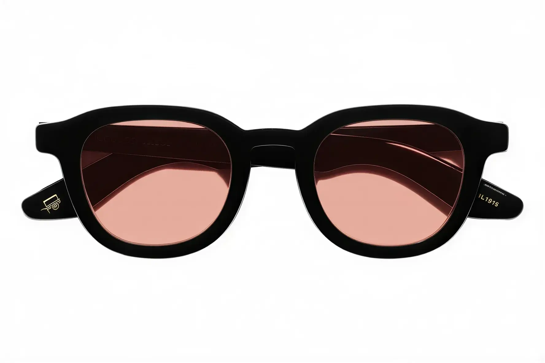 Moscot Dahven Base 2 Sun 47 Black Ny Rose