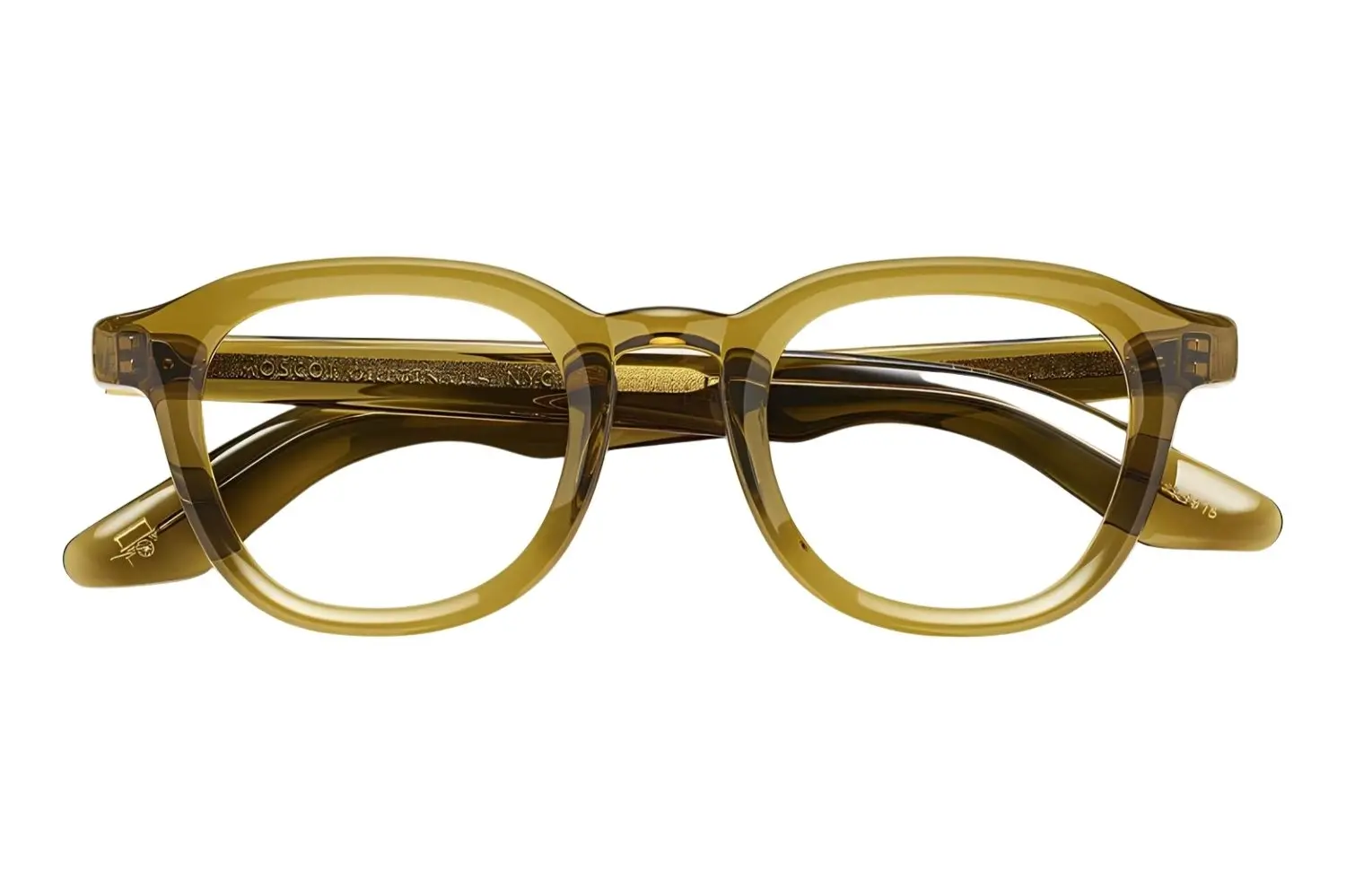 Moscot Dahven Olive Brown 47 1509-01