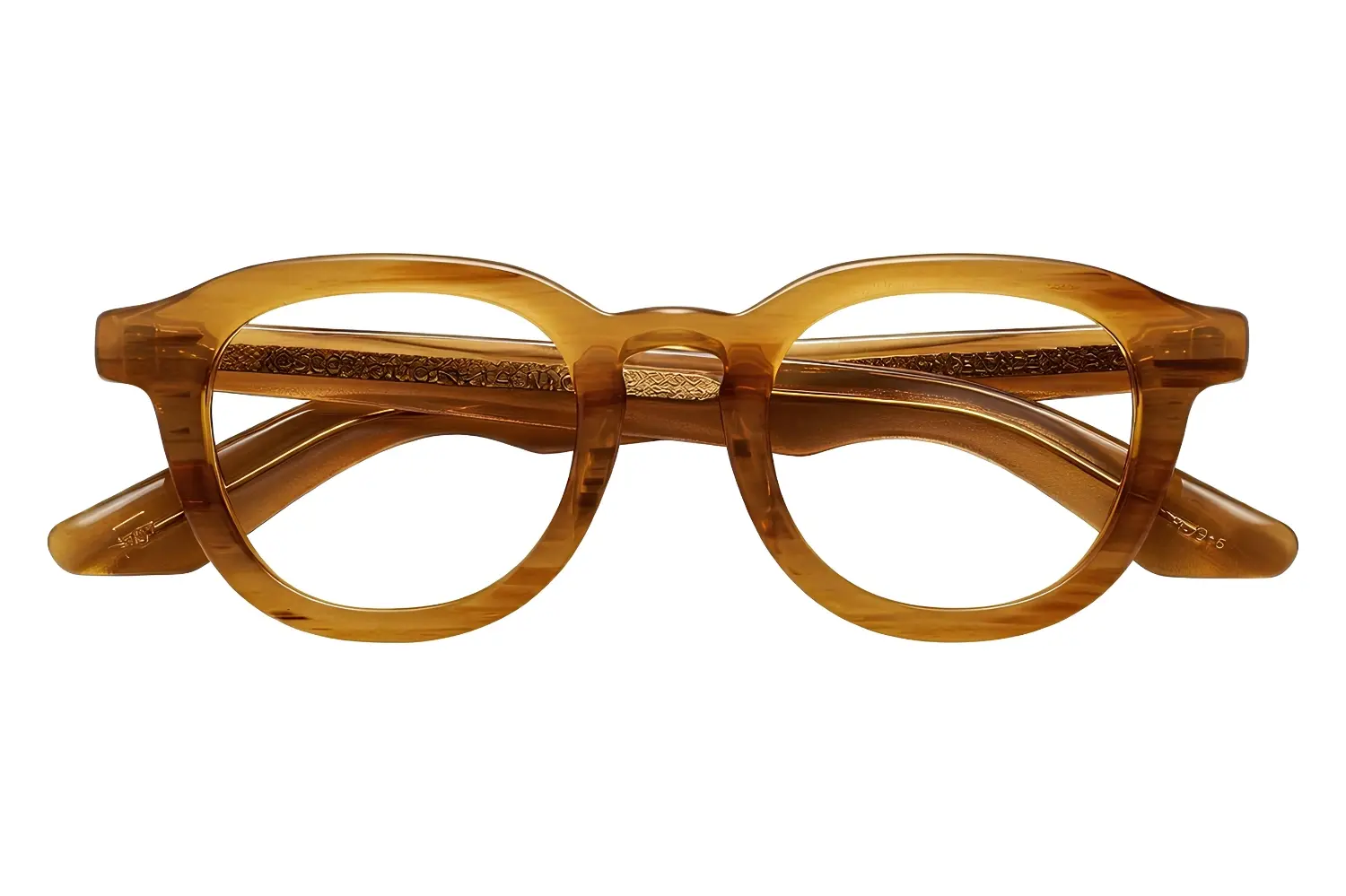 Moscot Dahven Sun Blonde 47 Forest Wood